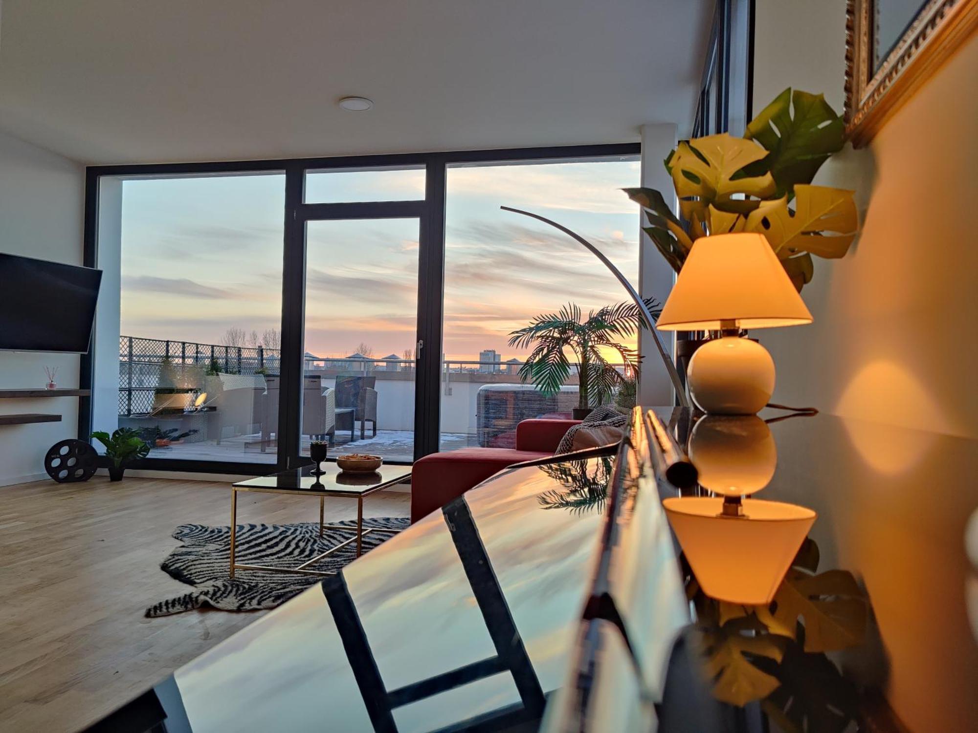 Maisonette-Penthouse Inklusive Whirlpool Ueber Den Daechern Von מגדבורג מראה חיצוני תמונה